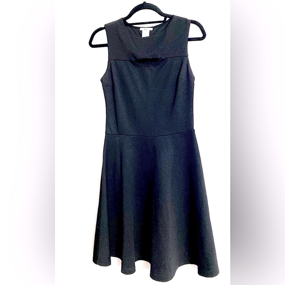 BAR III black fit & flare dress